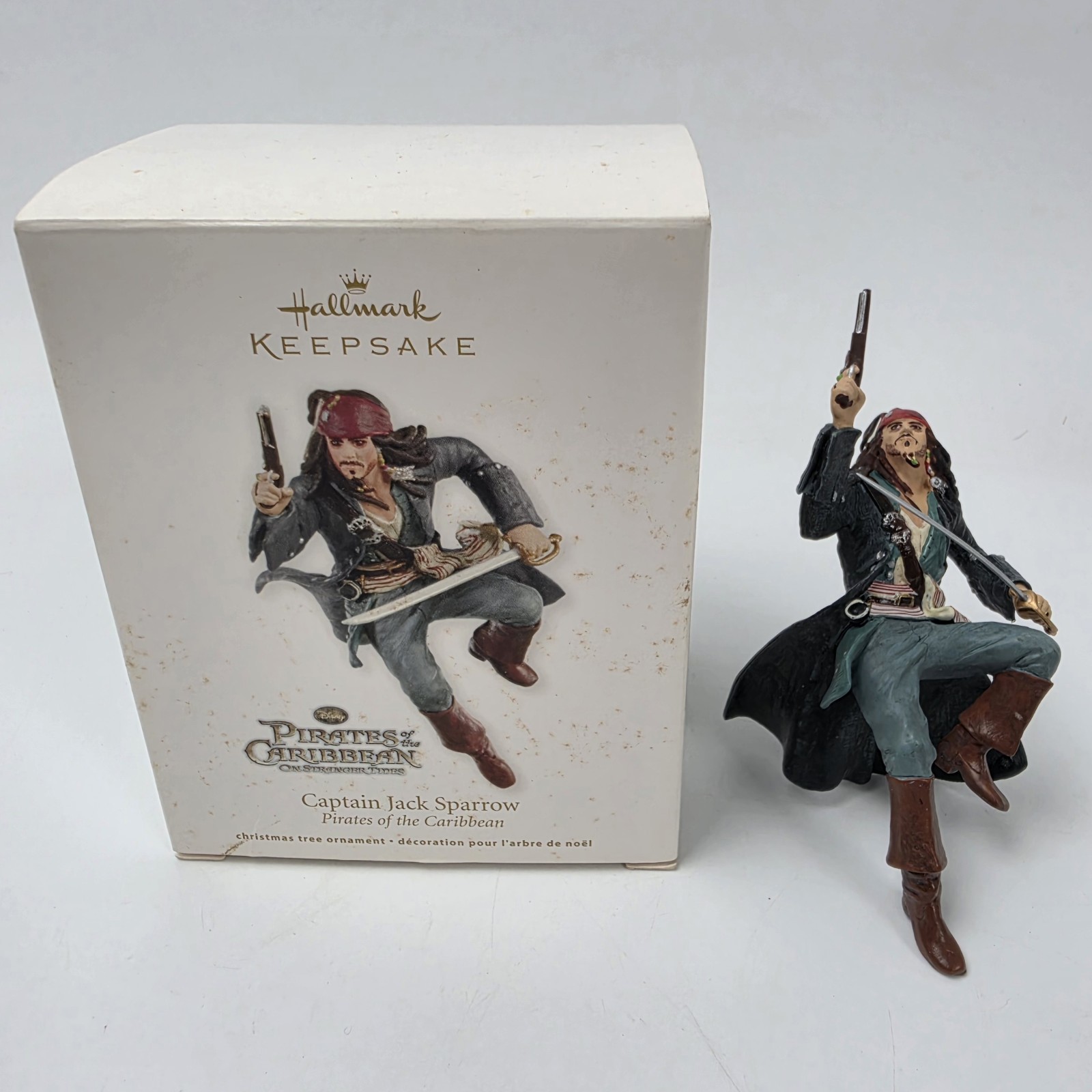 Hallmark Keepsake Captain Jack Sparrow Ornament Pirates Of The Caribbean 2011