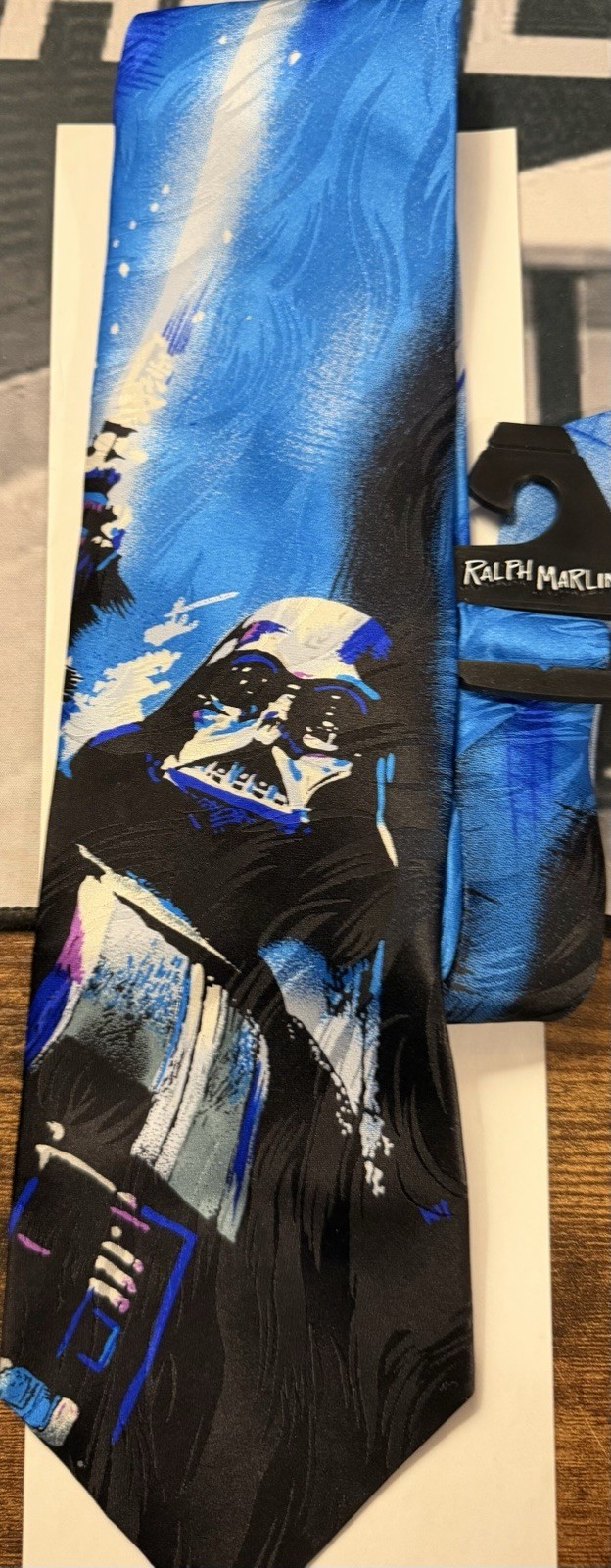 Star Wars Darth Vader Ralph Marlin Limited Edition Neck Tie Vintage 1994  #3326