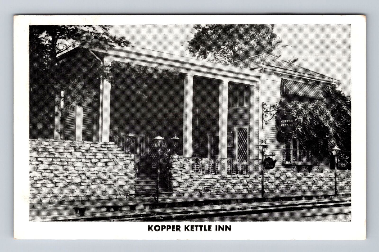 Morristown IN-Indiana, Kopper Kettle Restaurant, Advertising Vintage Postcard