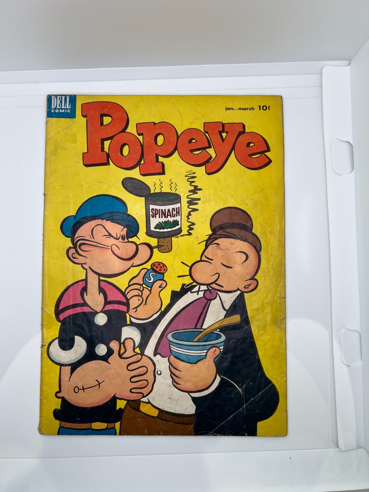 POPEYE 23 (1953) Dell Comics VG Very Good Bud Sagendorf Art Golden Age Jan March