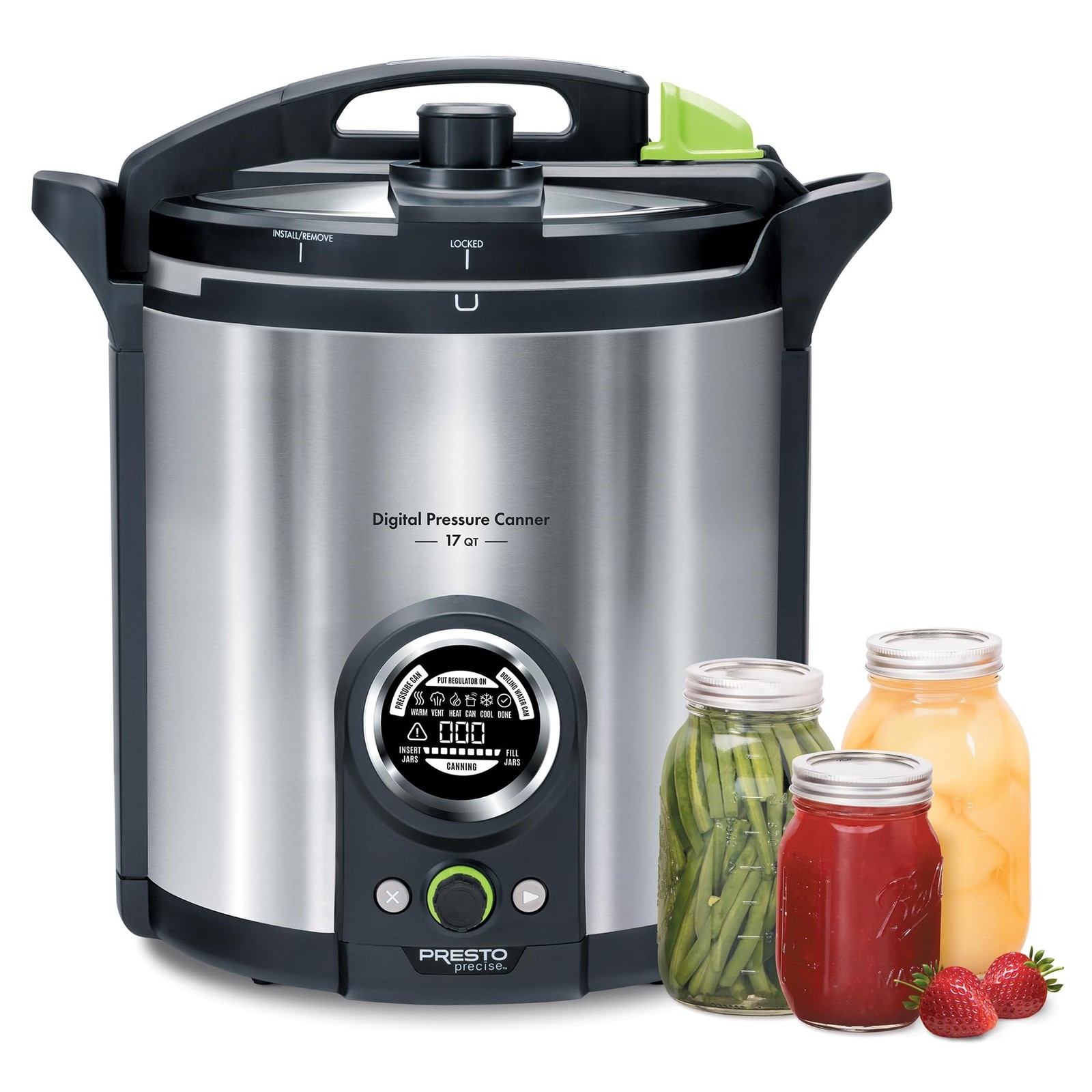 Presto 02152 17-Quart Digital Pressure Canner 17 Quarts