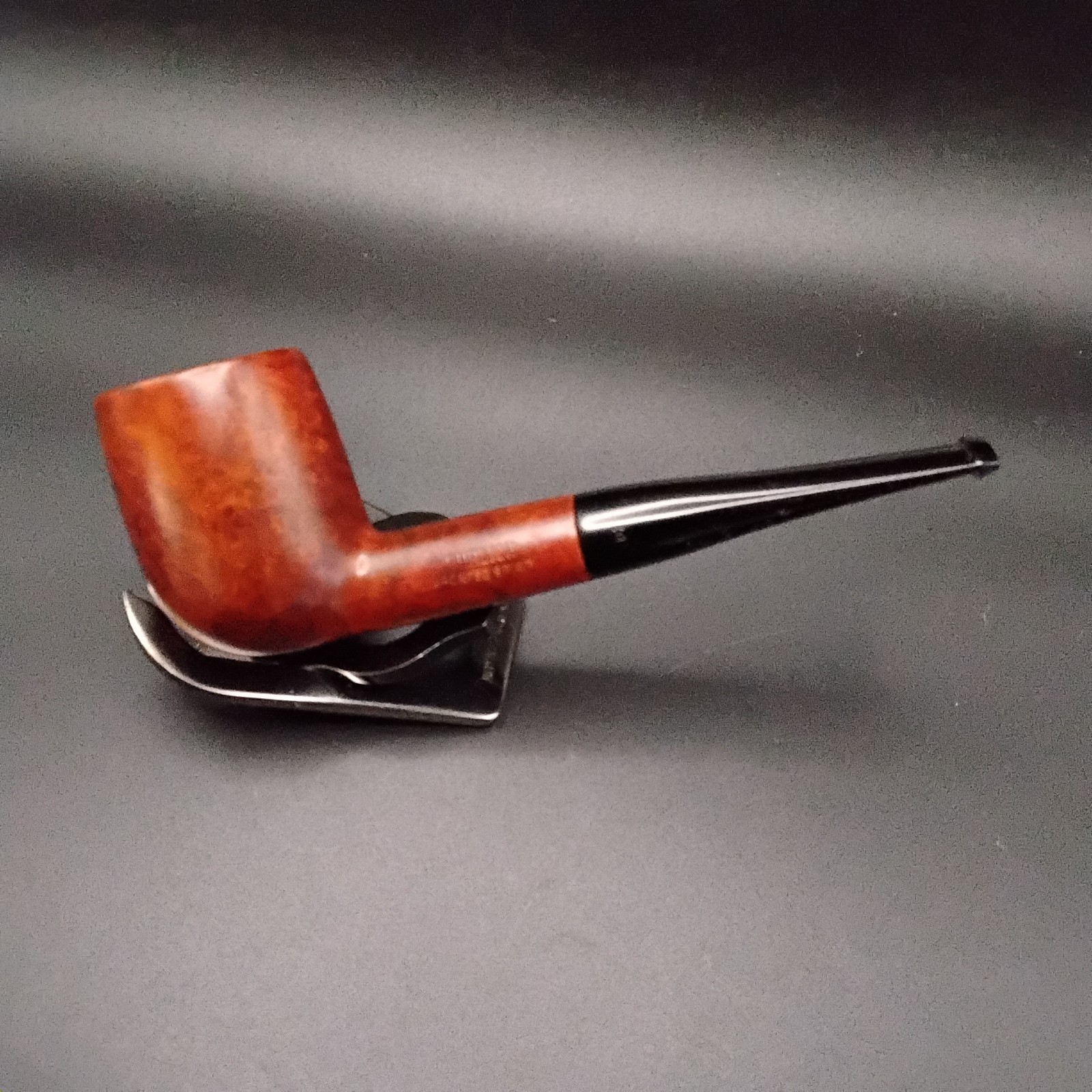 Completely restored large EHRLICH billiard tobacco smoking pipe 
