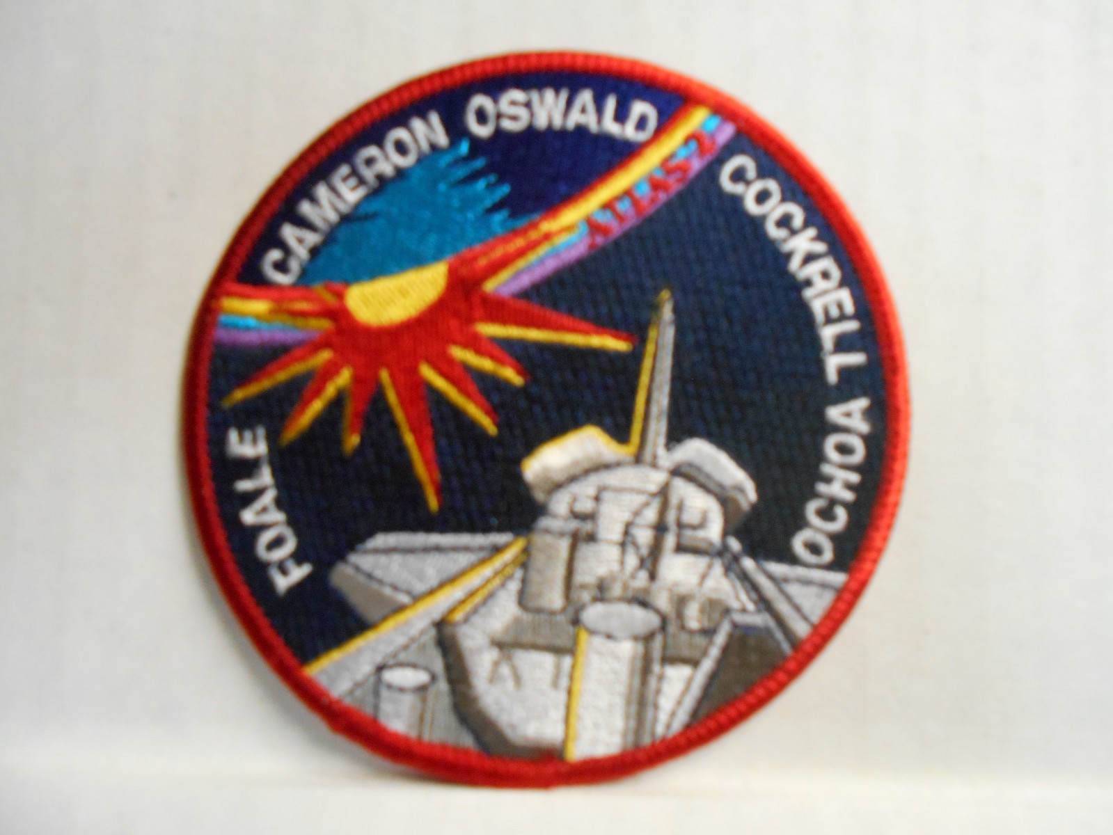 NASA STS-56 Discovery Space Shuttle Mission Embroidered Kennedy Space Patch 4\