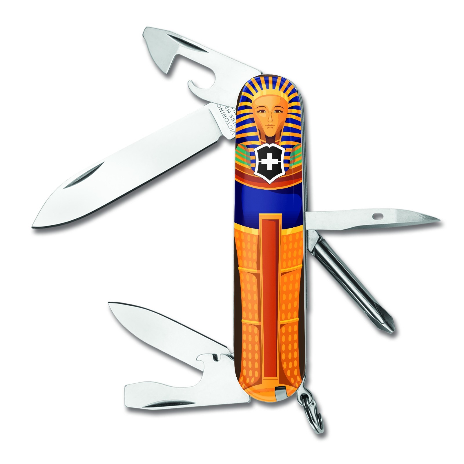 Victorinox Swiss Army HALLOWEEN MUMMY KING TUT TINKER Knife Knives Multi Tool