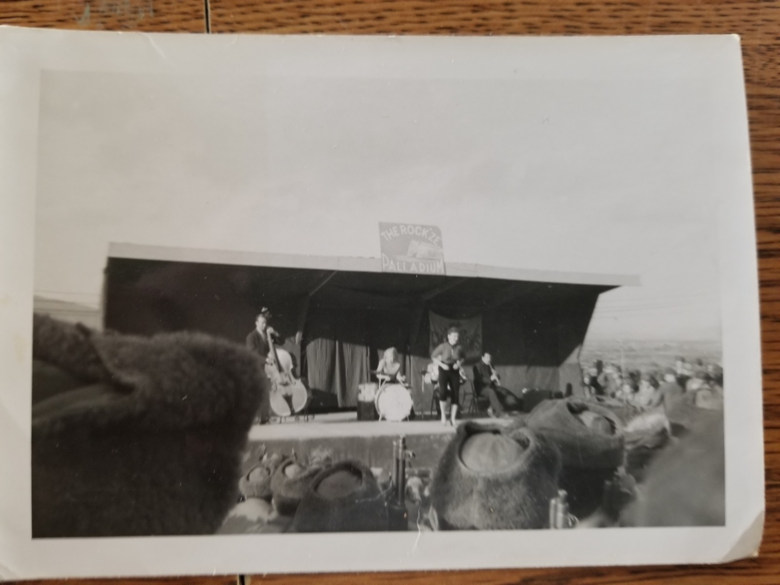 Korean War Photo Lot Uso Show December 15, 1953 Chorwon Valley