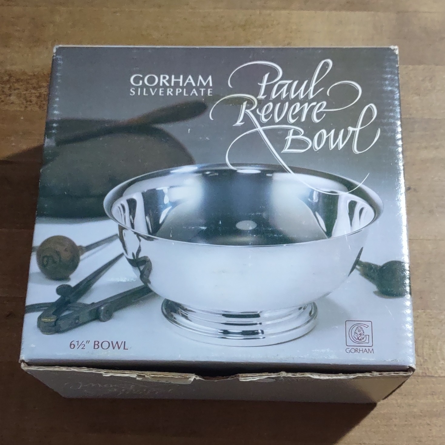 Gorham Silverplate Paul Revere Bowl 6.5 Inch YC779 New w/box
