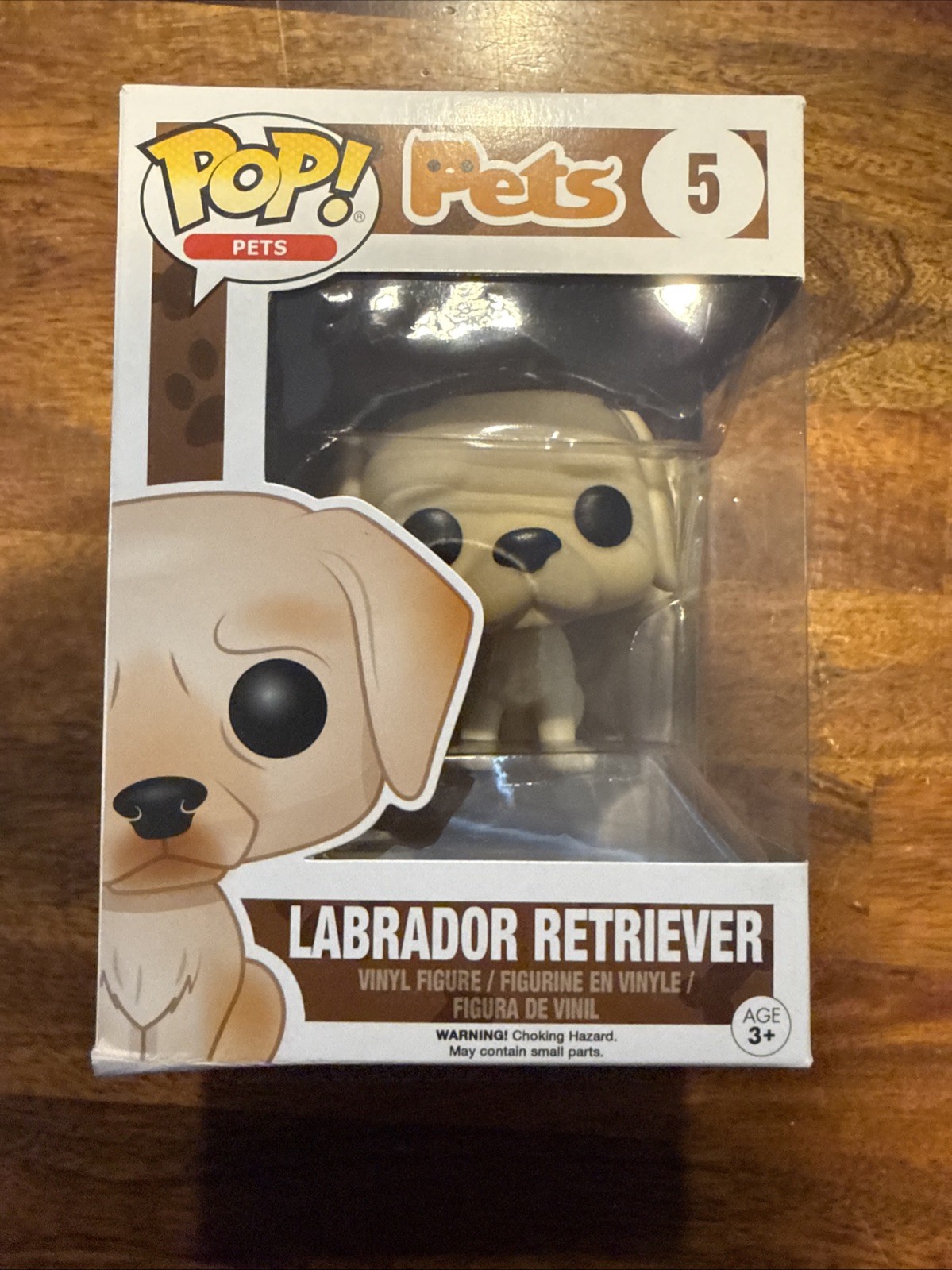 Funko POP Pets: Labrador Retriever #5 *Vaulted *  NIB