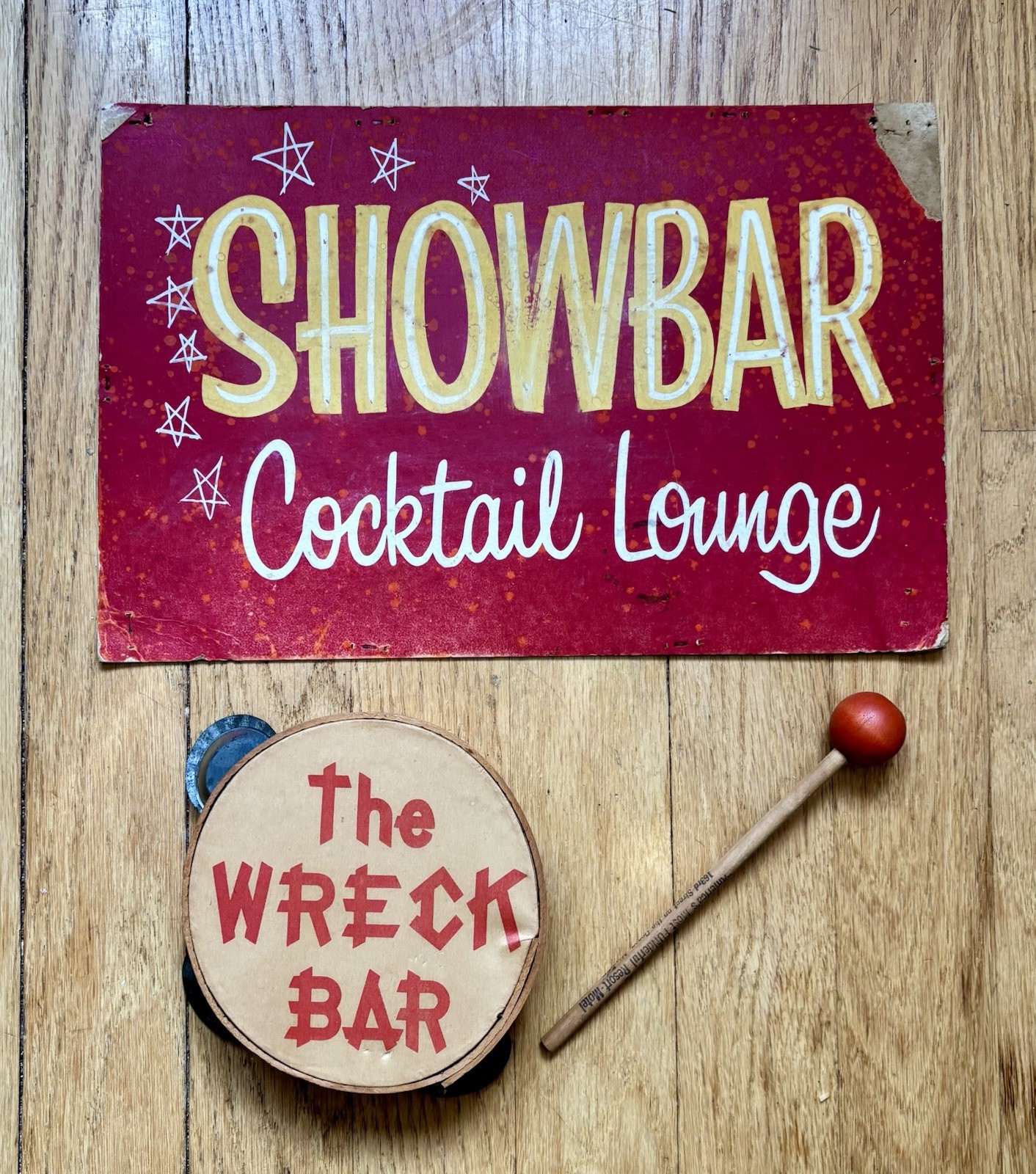 1969 The Showbar Cocktail Lounge, The Wreck Bar The Castaways, Miami Beach FL