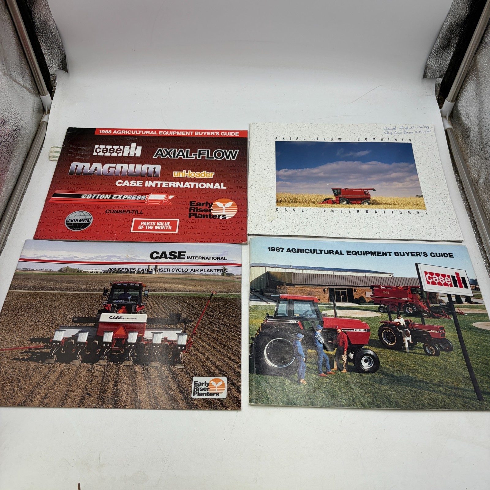 Case IH 1987 1988 Buyers Guides Magnum Axial-Flow Early Riser Brochures Lot 4