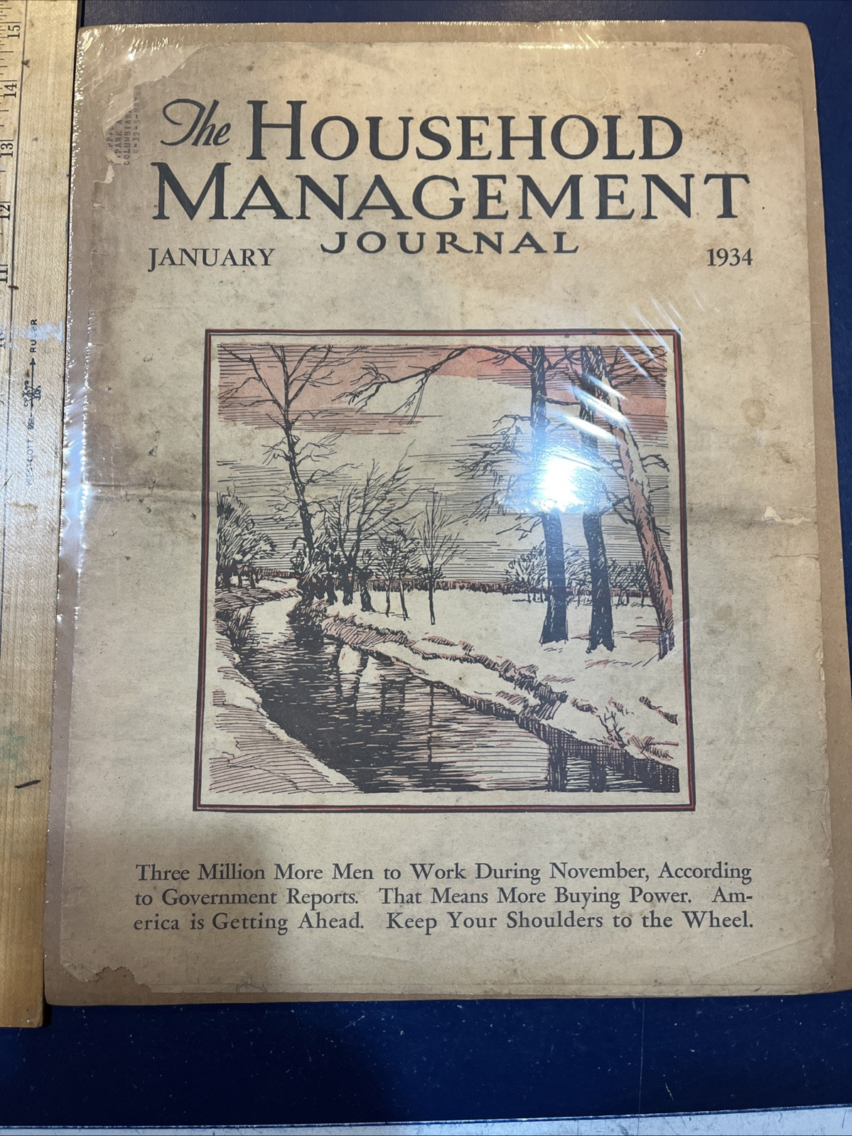 The Household Management Journal 1934 - Short Stories, News & Self Help