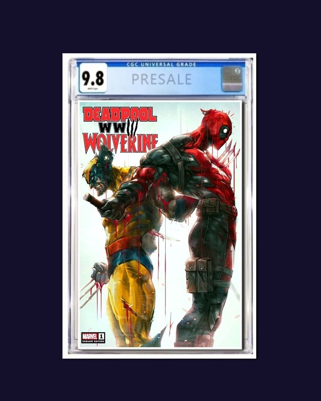 🔥 Deadpool Wolverine WWIII #1 CGC 9.8 PREORDER Ivan Tao Variant Edition 🔥