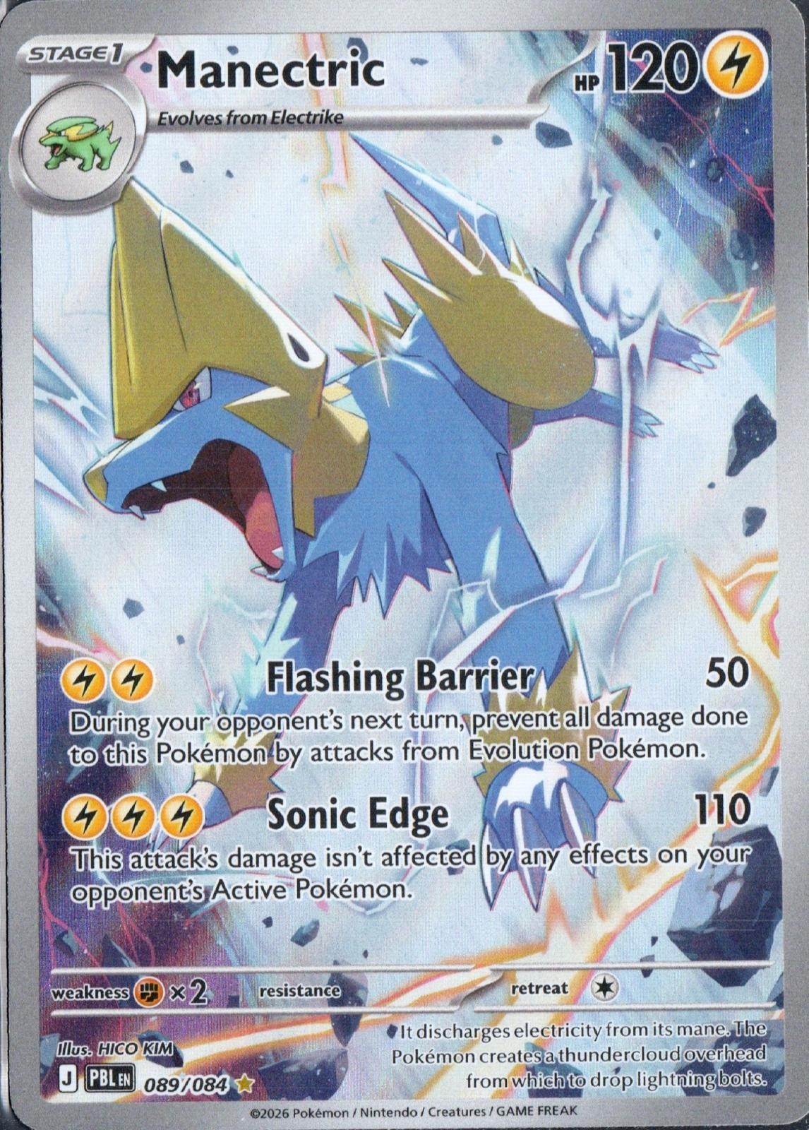 ME05: Pitch Black #089/084 Manectric