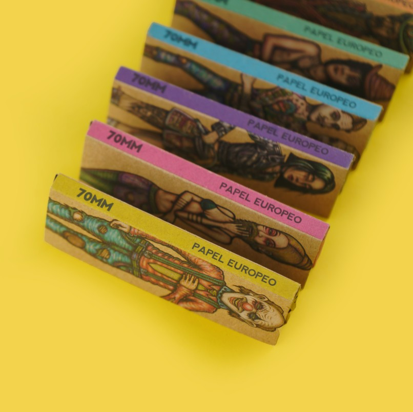 LION ROLLING CIRCUS UNBLEACHED 70MM EACH