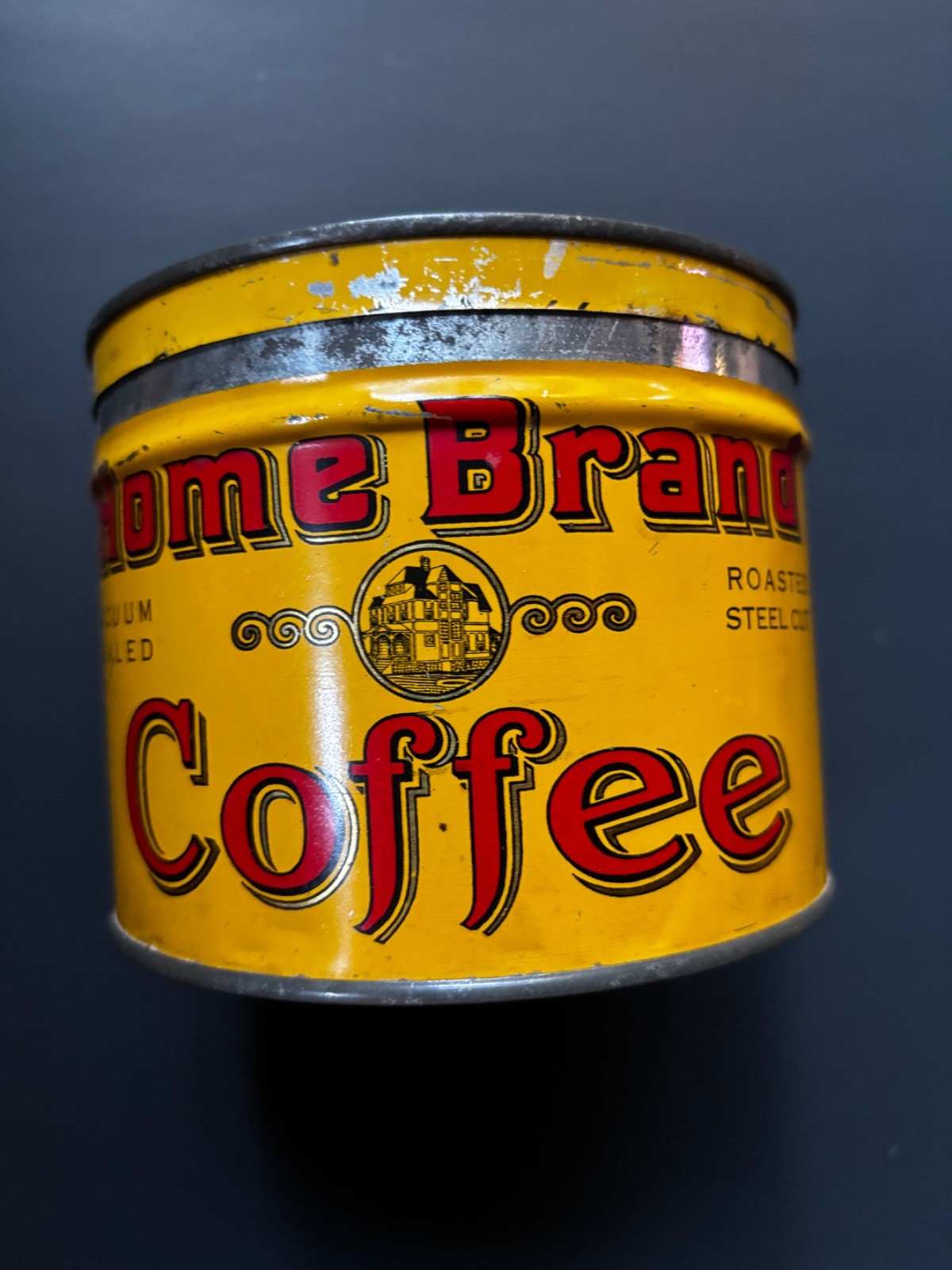 Vintage Early MN Home Brand 1lb Coffee Tin Can