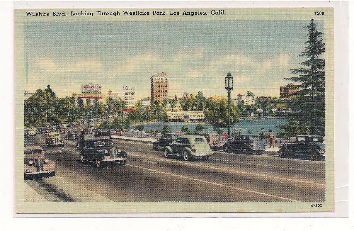 Wilshire Boulevard, Los Angeles, California 1930-40\'s Cars Wilshire Boulevard, Los Angeles, California 1930-40\'s Cars