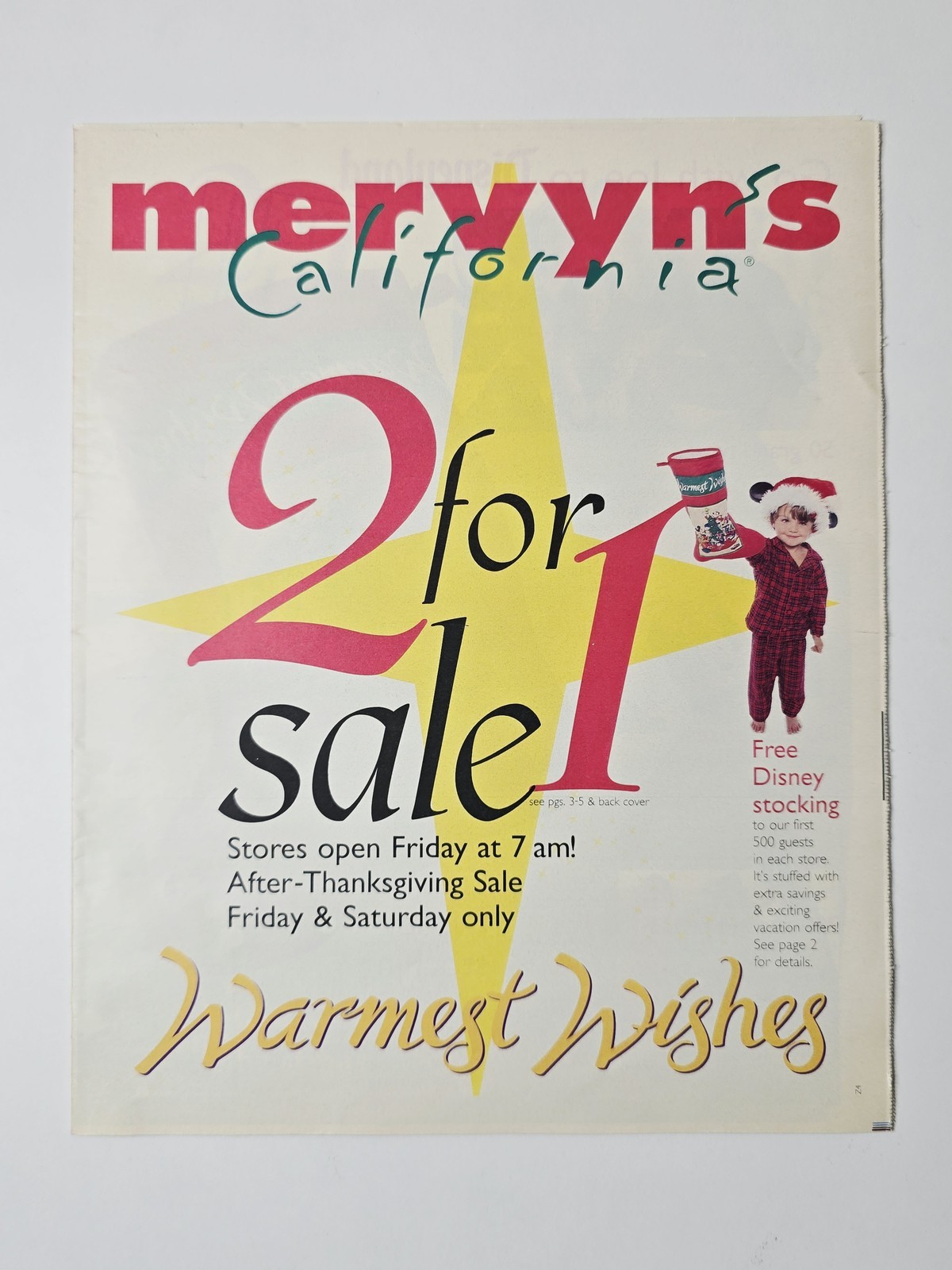 1997 Mervyns California 2-for-1 Sale Circular 36 Pgs Vintage Catalog Christmas