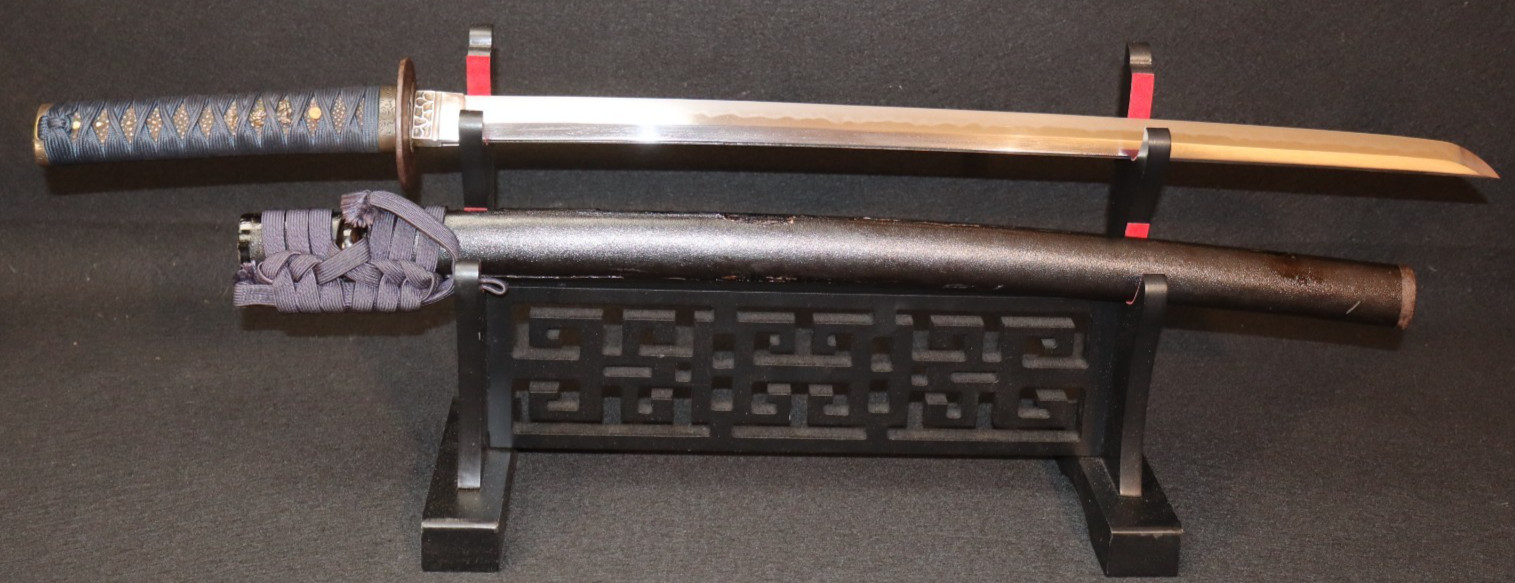 Antique Straight Ninja Style Wakizashi Shinobigatana 忍刀 Stellar Hamon, Rare Edo