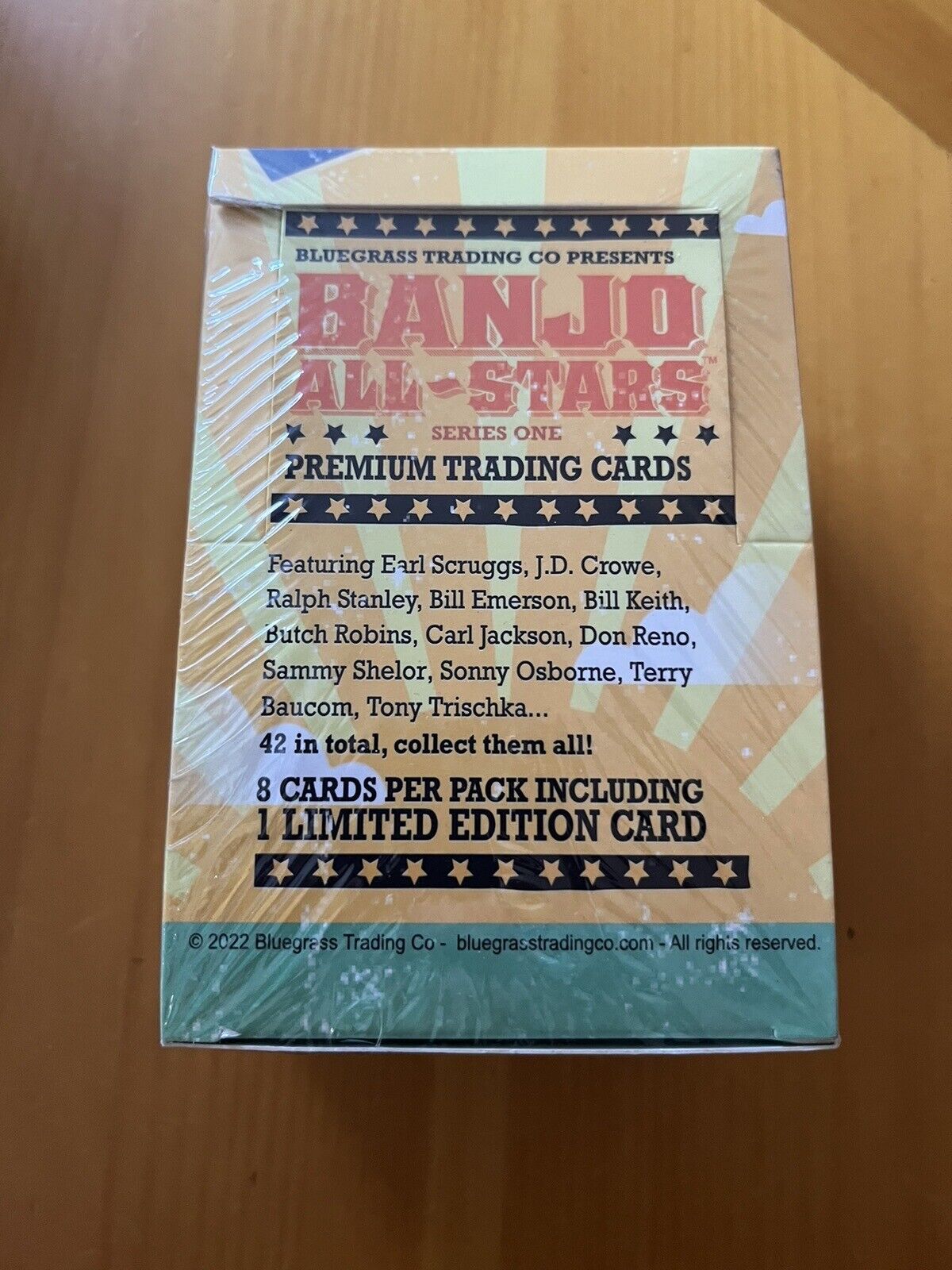 Banjo All Stars Premium Trading Cards 2022 Sealed Wax Box 12 Packs