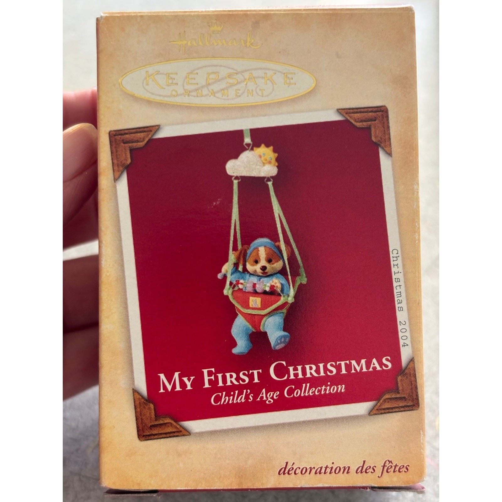 Collectible 2024 Hallmark Baby First Christmas Ornament Baby Boy