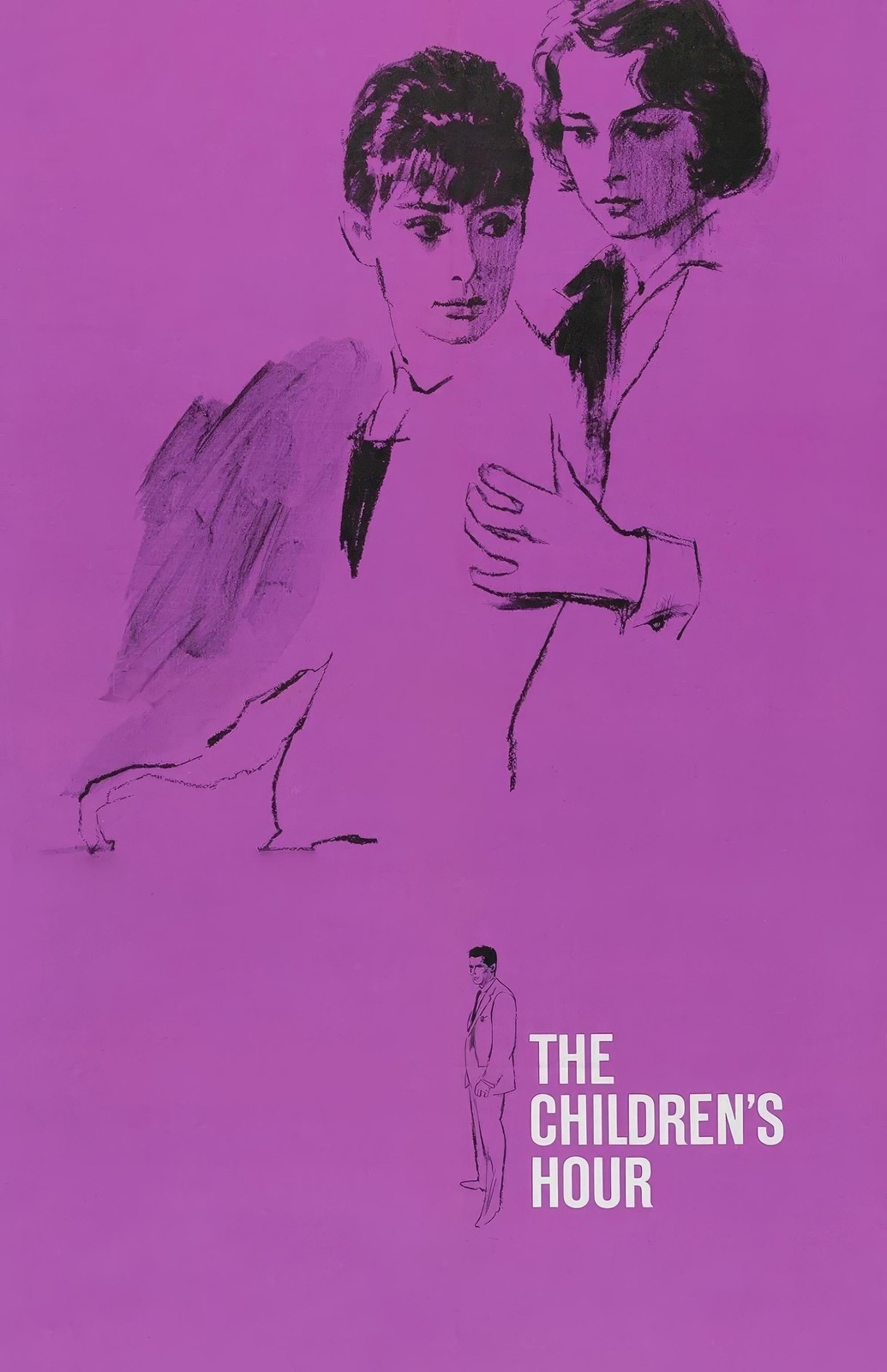 The Children\'s Hour (1961) Movie Poster Print Wall Art Home Decor Vintage Film