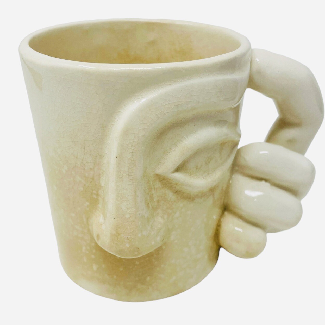 Vintage 1960s Think Drink Mug Coffee Council ProMotion Pop Art Mug