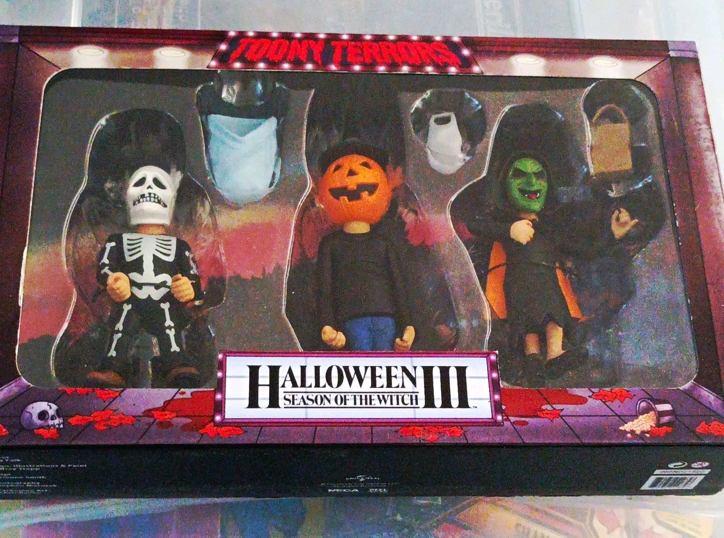 Toony Terrors Halloween III Season of the Witch Boxed 3-Figure Set