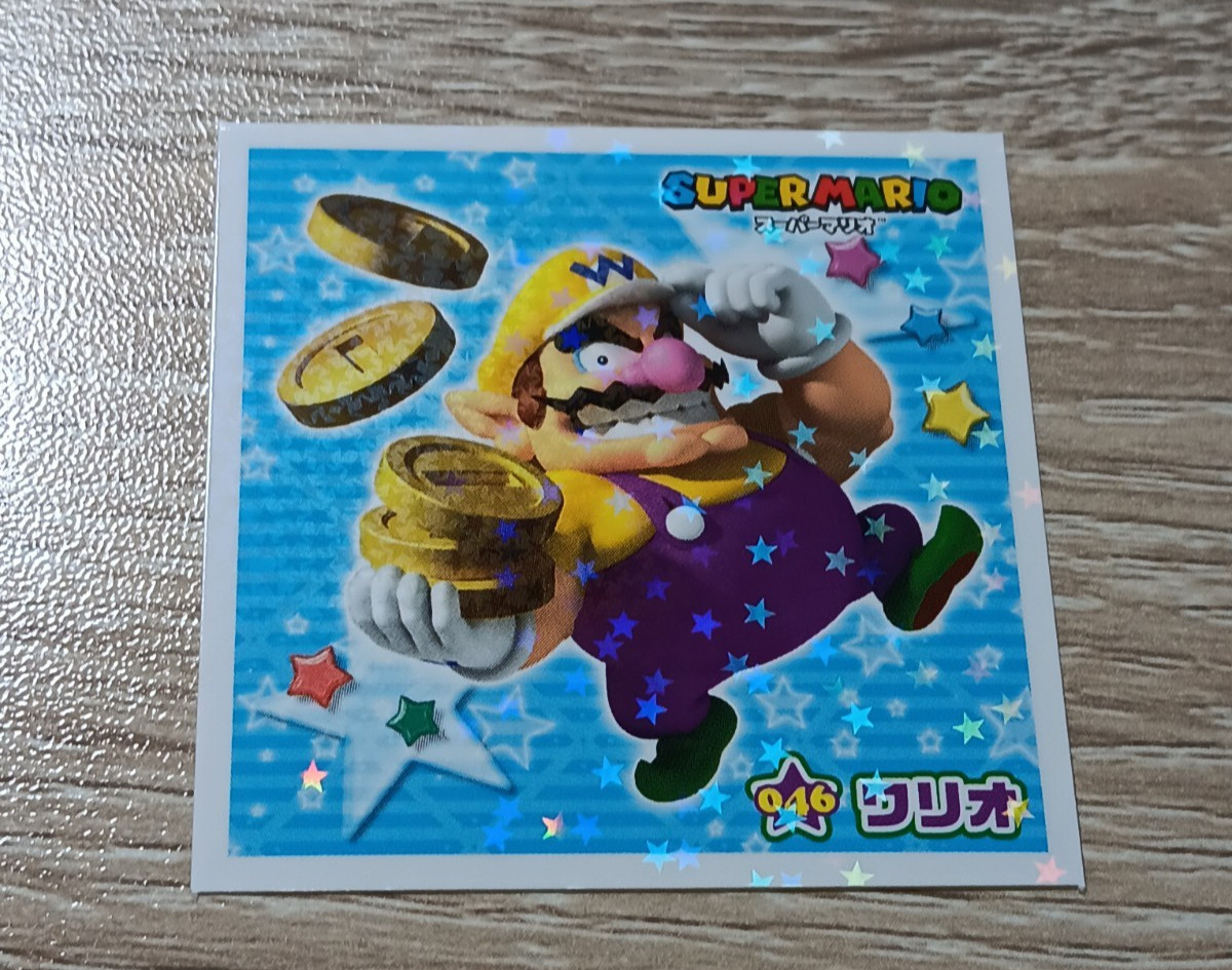 #46 WARIO Super Mario Ensky Sticker Collection ~JAPAN EXCLUSIVE~