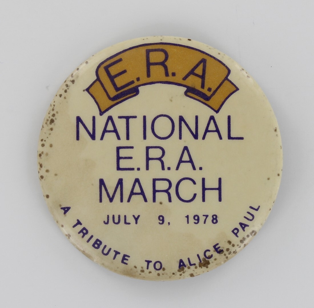 Alice Paul Tribute March July 9, 1976 Feminist Women\'s Protest ERA Civil Rights 