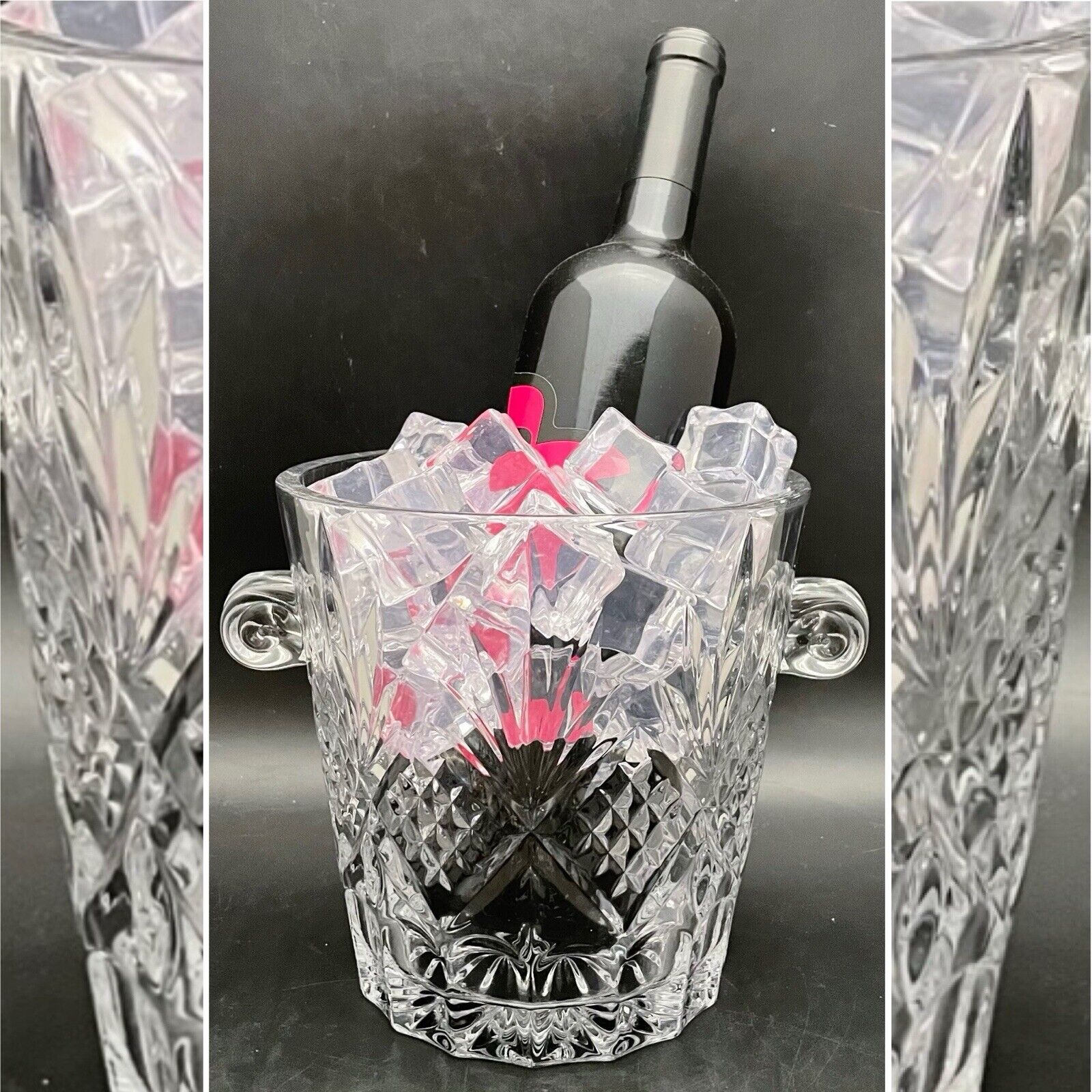 Shannon Crystal for Godinger Dublin Wine Chiller/Ice Bucket Czech Republic 7
