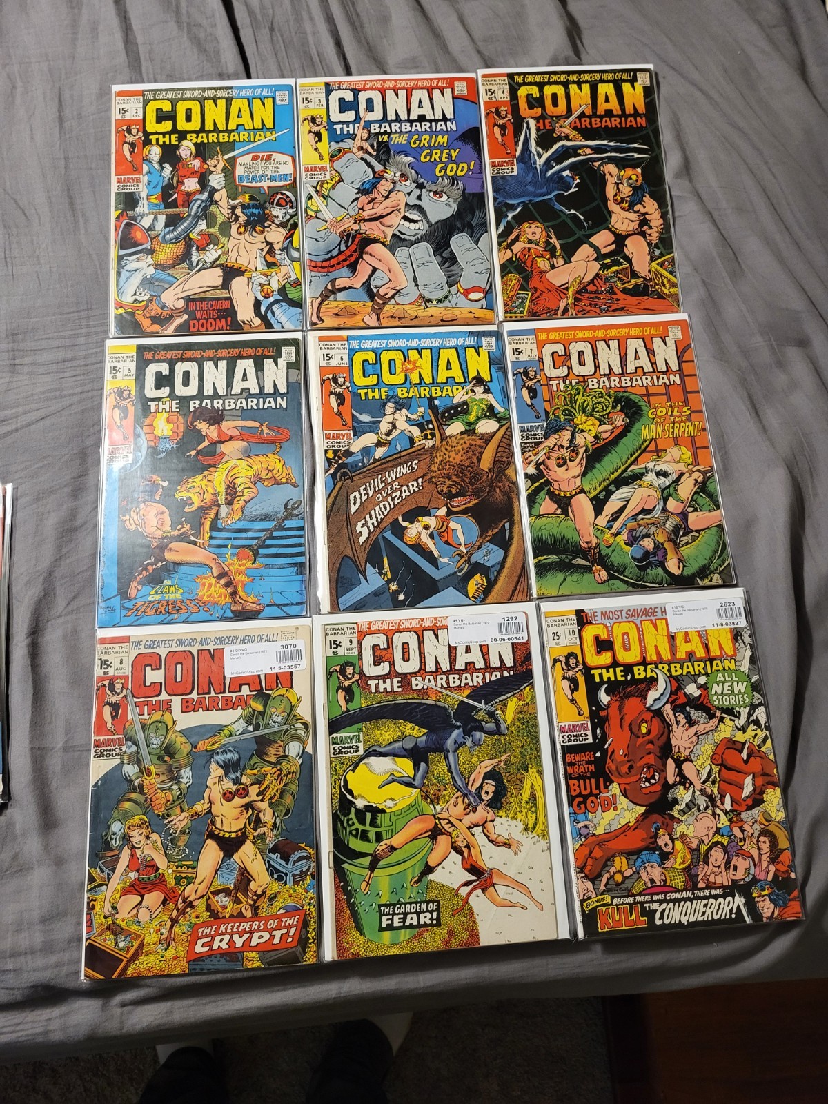 CONAN THE BARBARIAN LOT 2-24 1ST RED SONJA FACSINILE 1