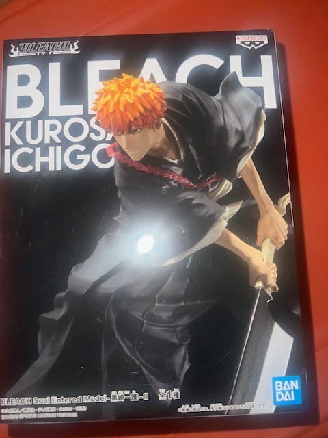 Bleach Soul Entered Model KUROSAKI ICHIGO Figure from BanPresto. NEW