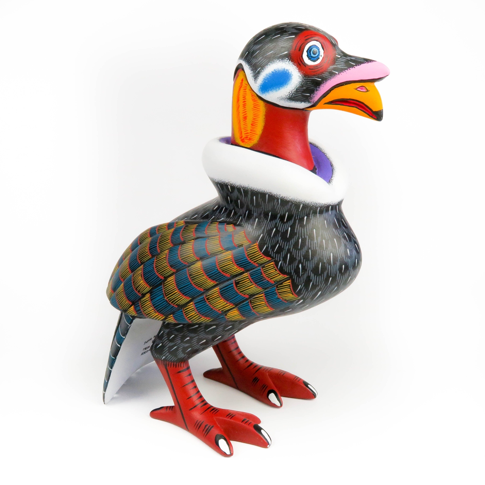 Fantastic Vulture - Oaxacan Alebrije Wood Carving
