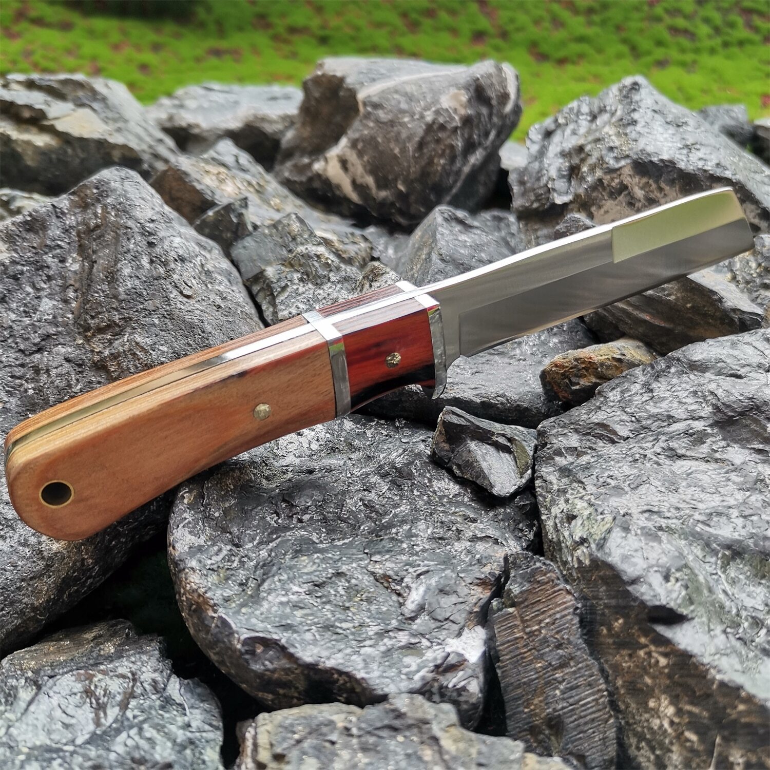 Small exquisite stainless steel outdoor Survival Camping Sharp fruit knife tool