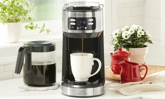 Pre owned Discontinued PRINCESS HOUSE VIDA SANA 14 cup Dual coffeepot model 5865