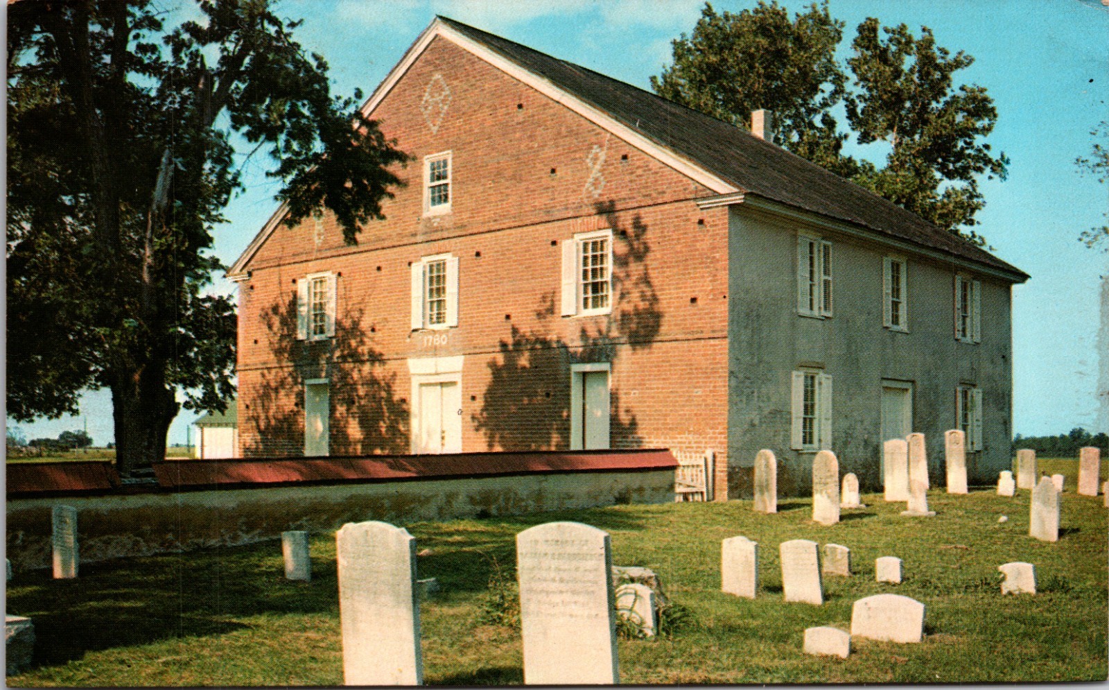 Barratt's Chapel Frederica Delaware DE UNP Chrome Postcard XA16