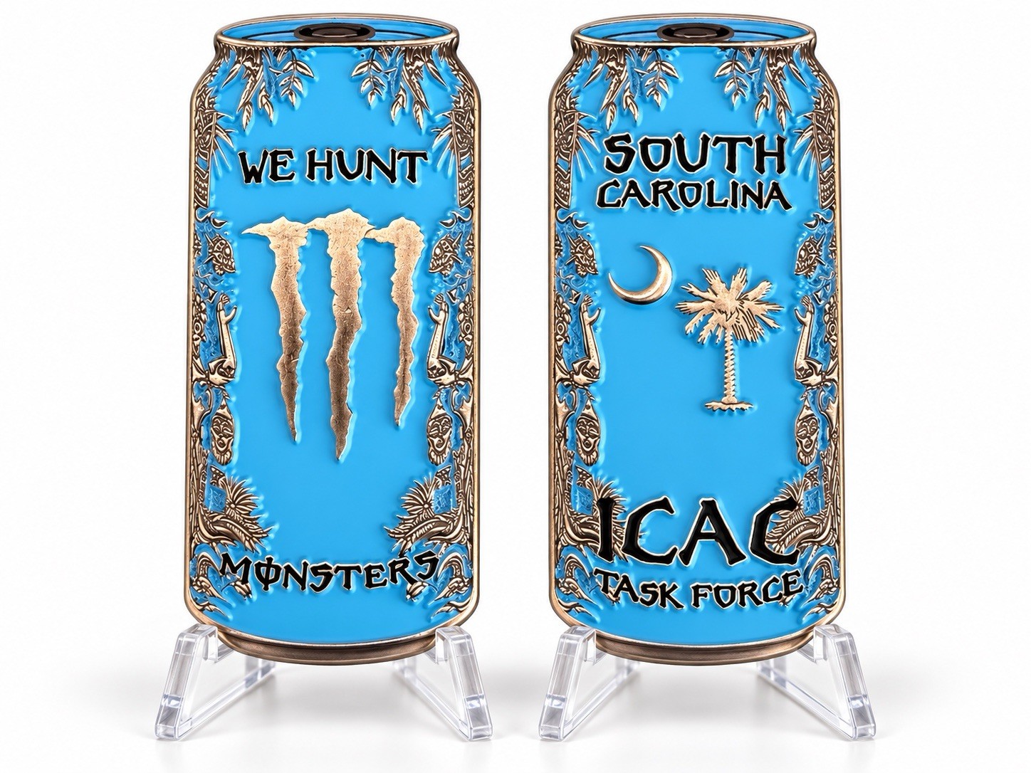 South Carolina Police ICAC Challenge Coin