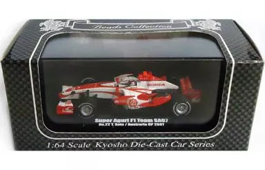 1/64 Kyosho Super Aguri F1 SA07 2007 Australian GP #22 White Red 06552A