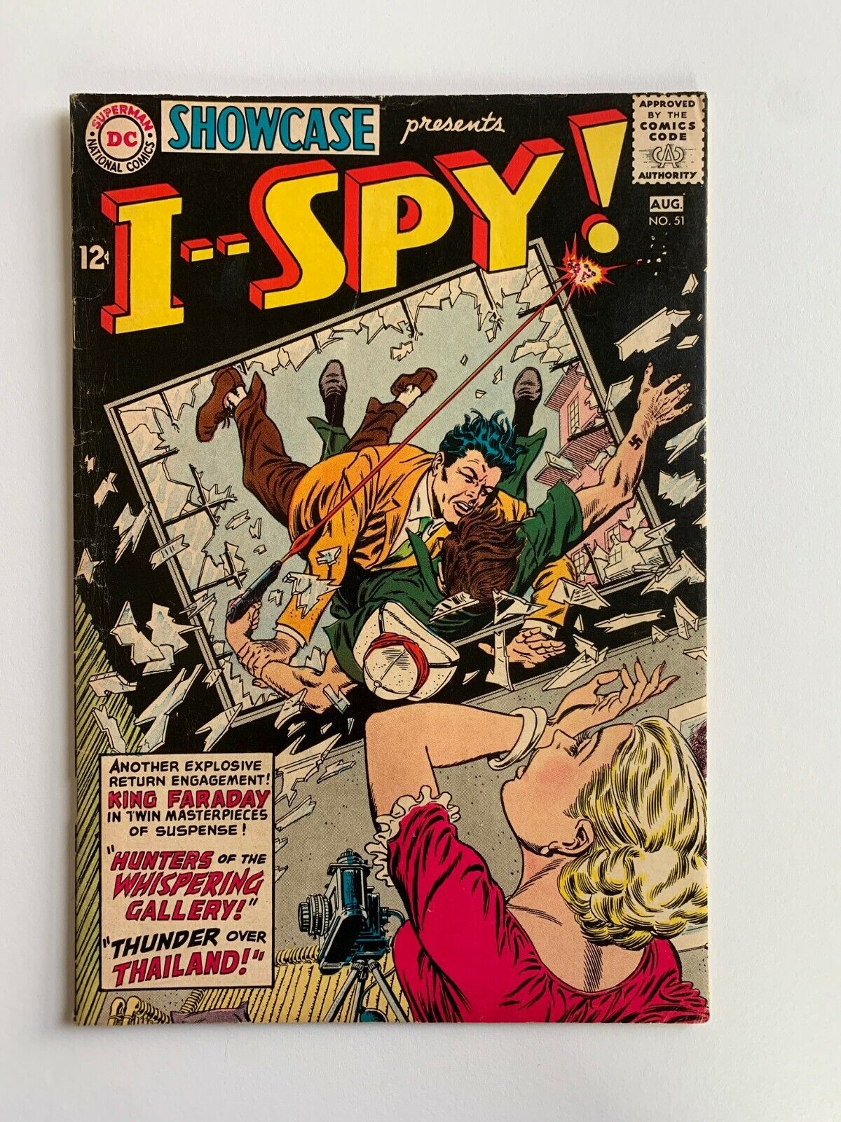 DC Comic Showcase Presents I Spy #51 1964 King Faraday