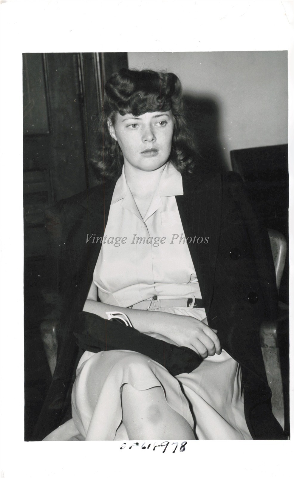 1941 Stockton California Joyce Marlow Hotel Incident Photo 5X7