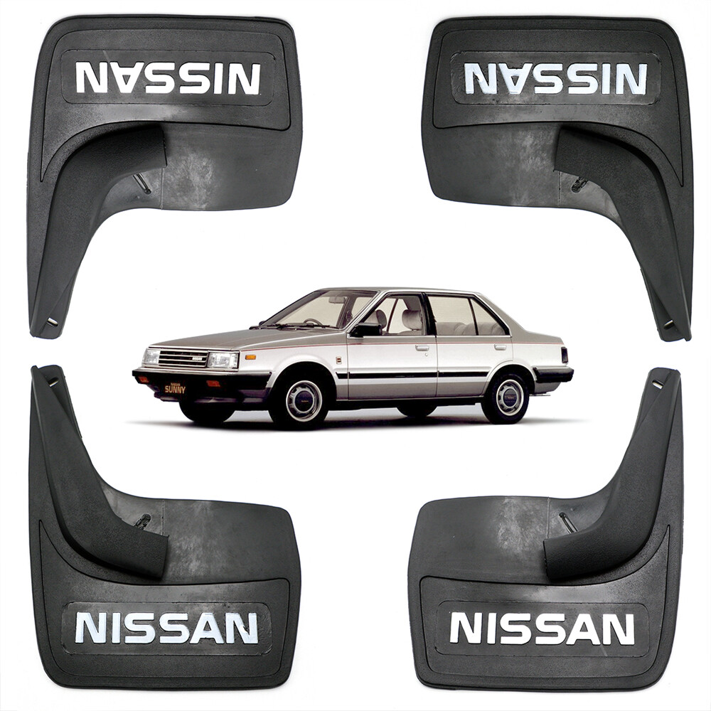 Fits Nissan Sunny B11 B12 B13 B14  1981 98 Universal Set Mud Guard Rubber