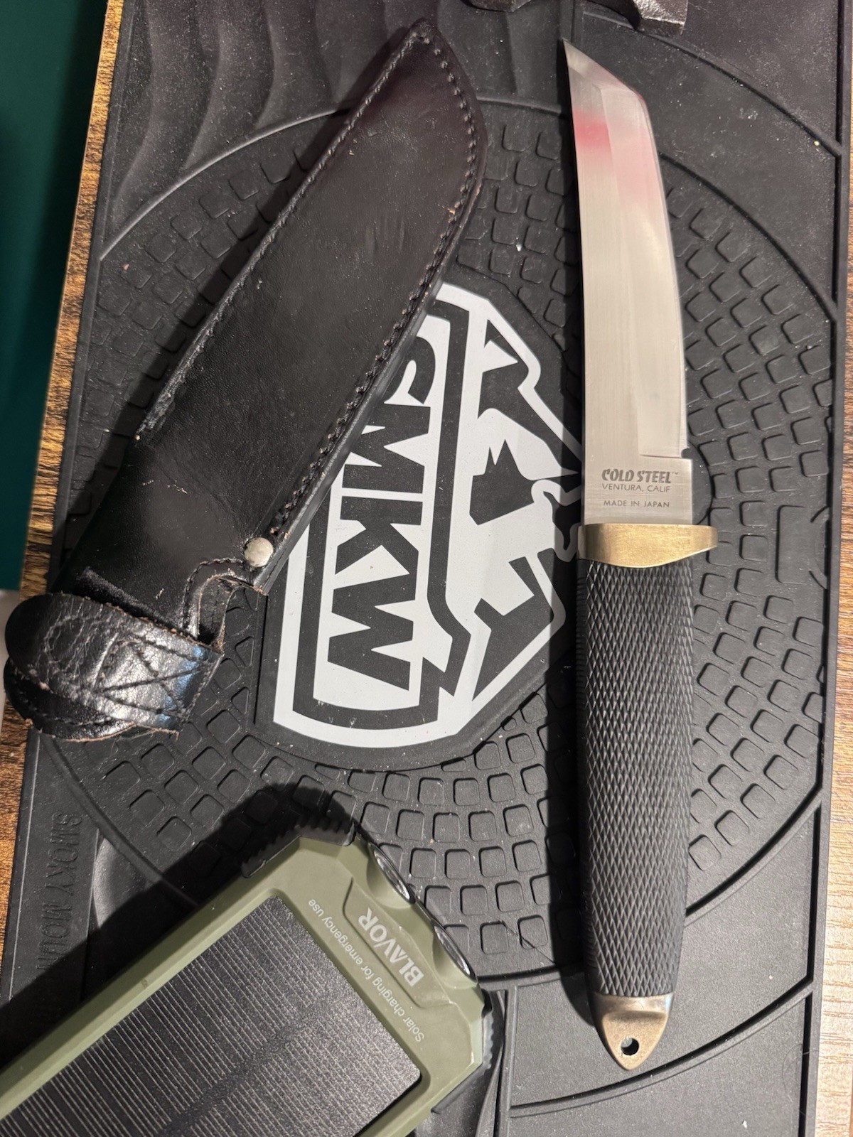 Vintage 80\'s Cold Steel Master Tanto Fixed Blade Knife - Made in Japan