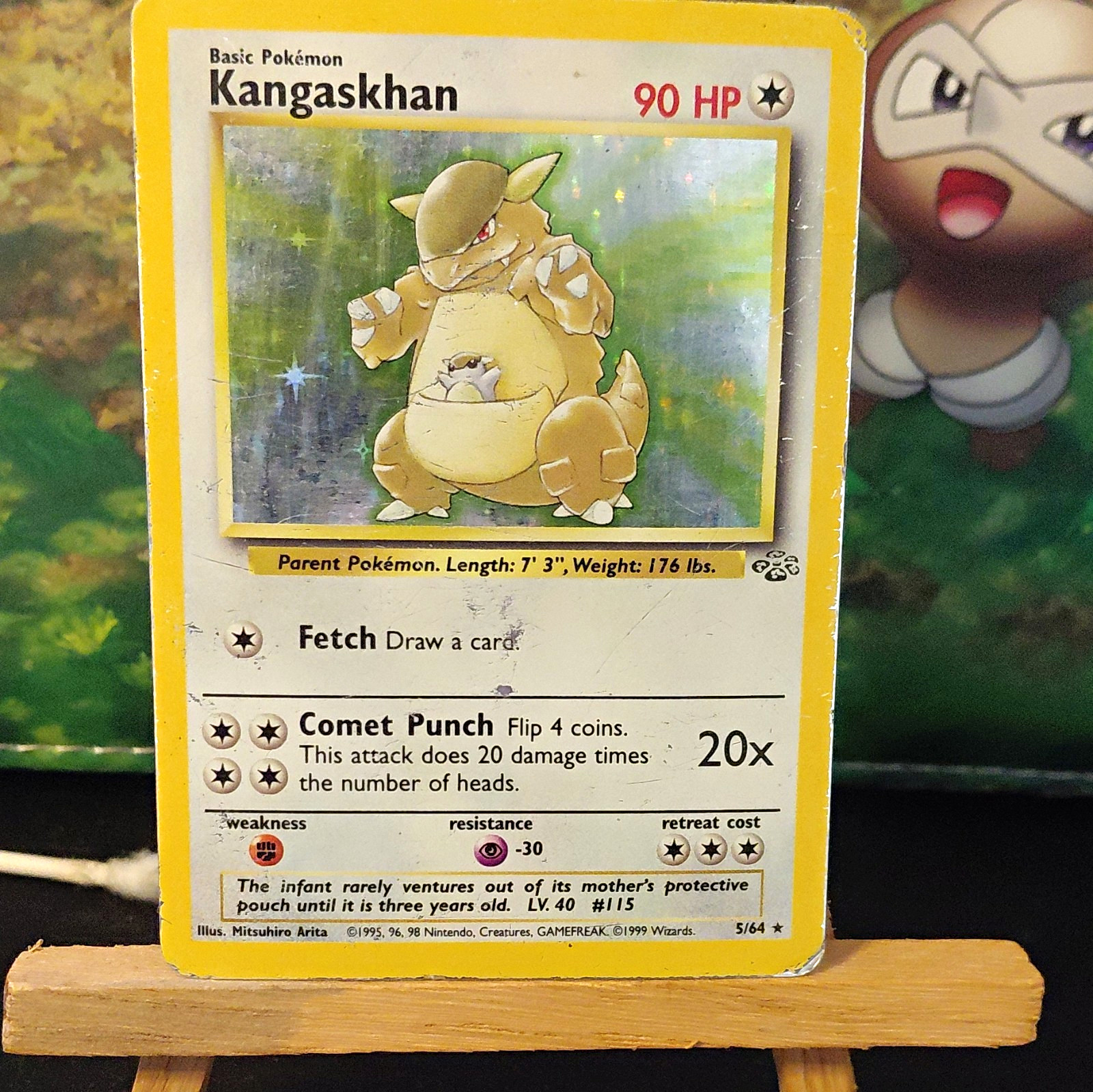 Kangaskhan 5/64 Jungle Holo Rare 1999 Pokémon TCG Card English