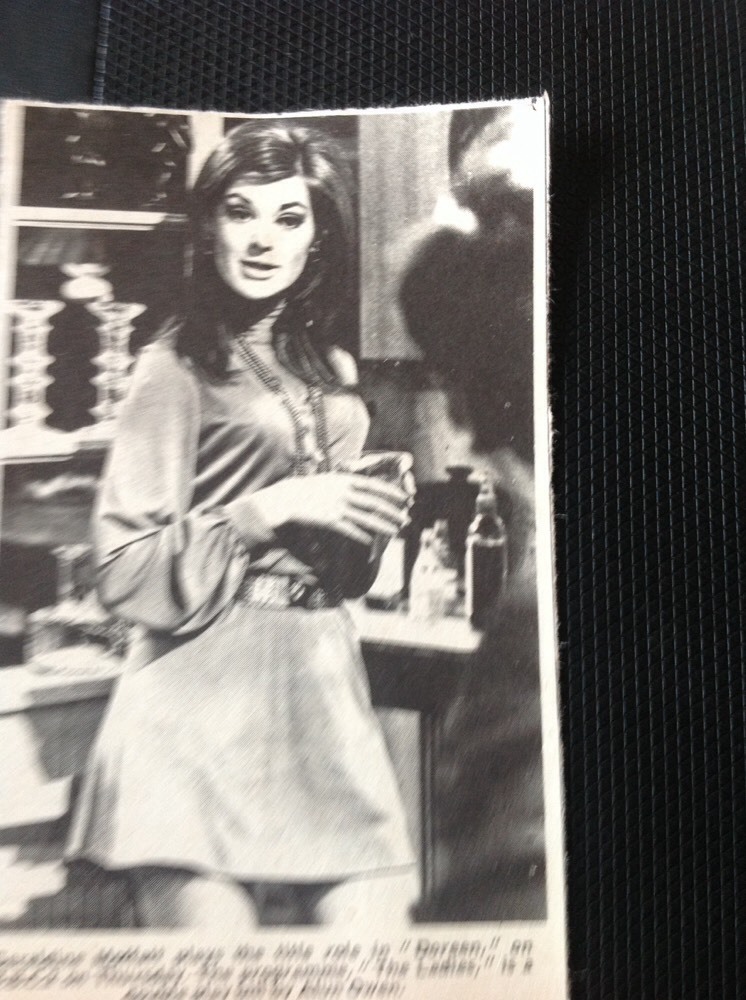 73-3 Ephemera 1969 Picture Geraldine Moffatt Doreen Bbc The Ladies Play