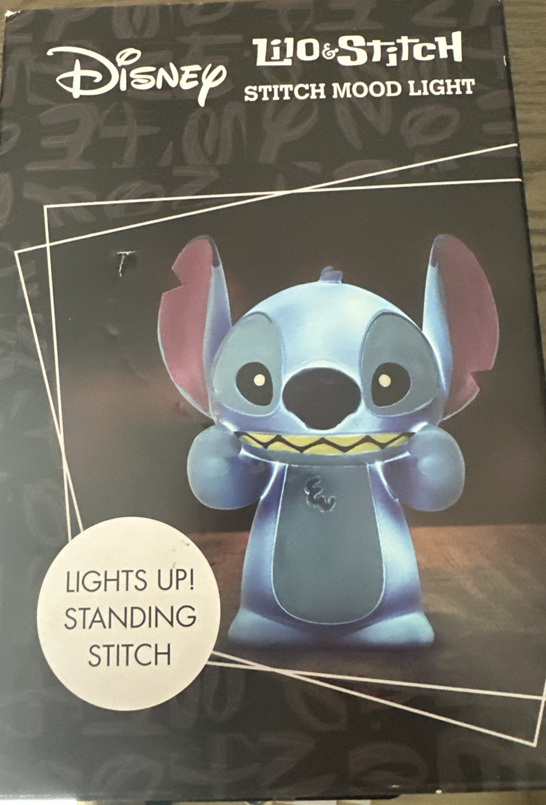 Disney Lilo & Stitch Figural Mood Light | 8 Inches Tall - 15 Min Auto Shut Off Disney Lilo & Stitch Figural Mood Light | 8 Inches Tall - 15 Min Auto Shut Off