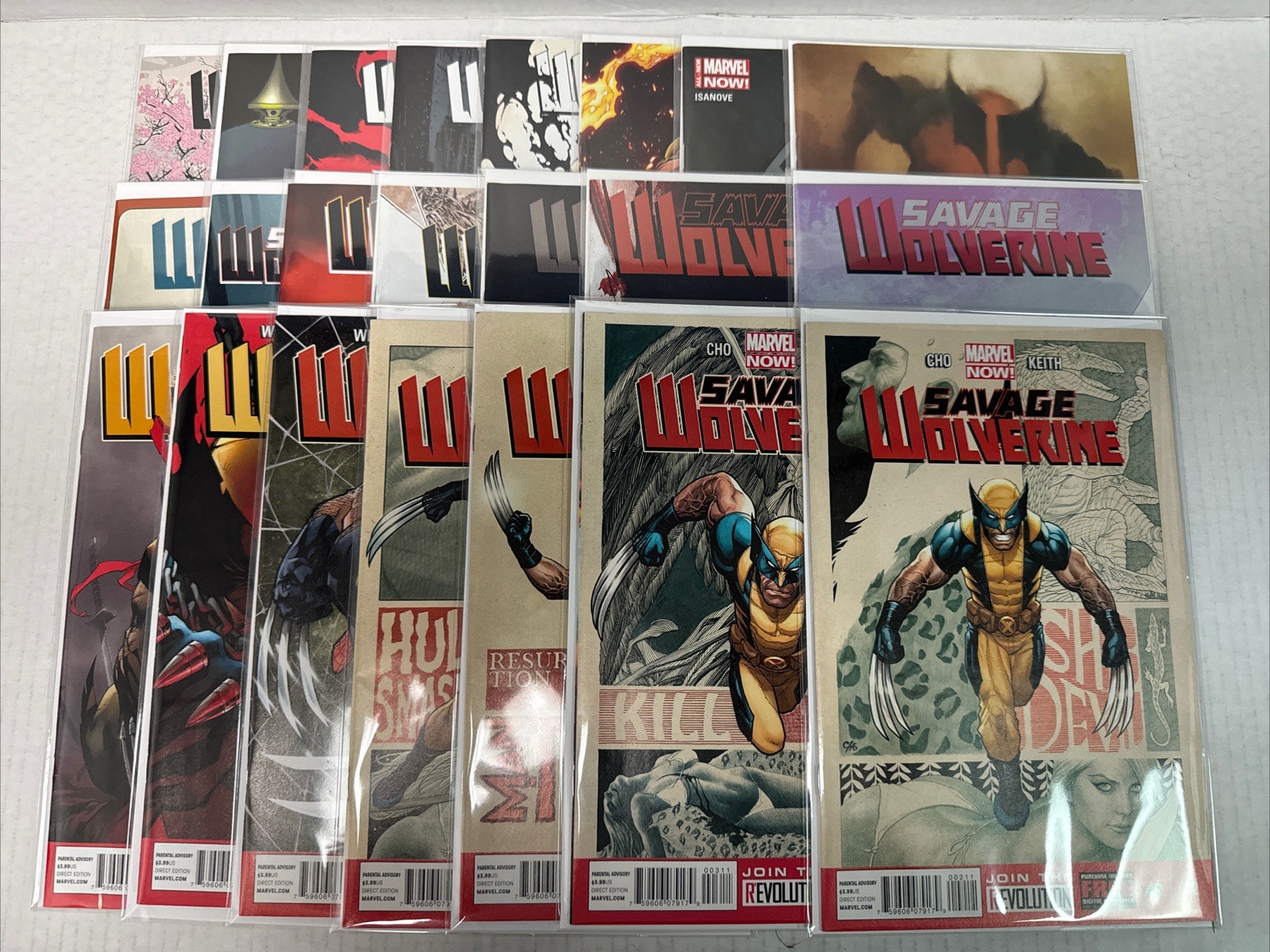 Savage Wolverine #2-23 Near Complete Missing #1 Marvel Comics 2012 Savage Wolverine #2-23 Near Complete Missing #1 Marvel Comics 2012