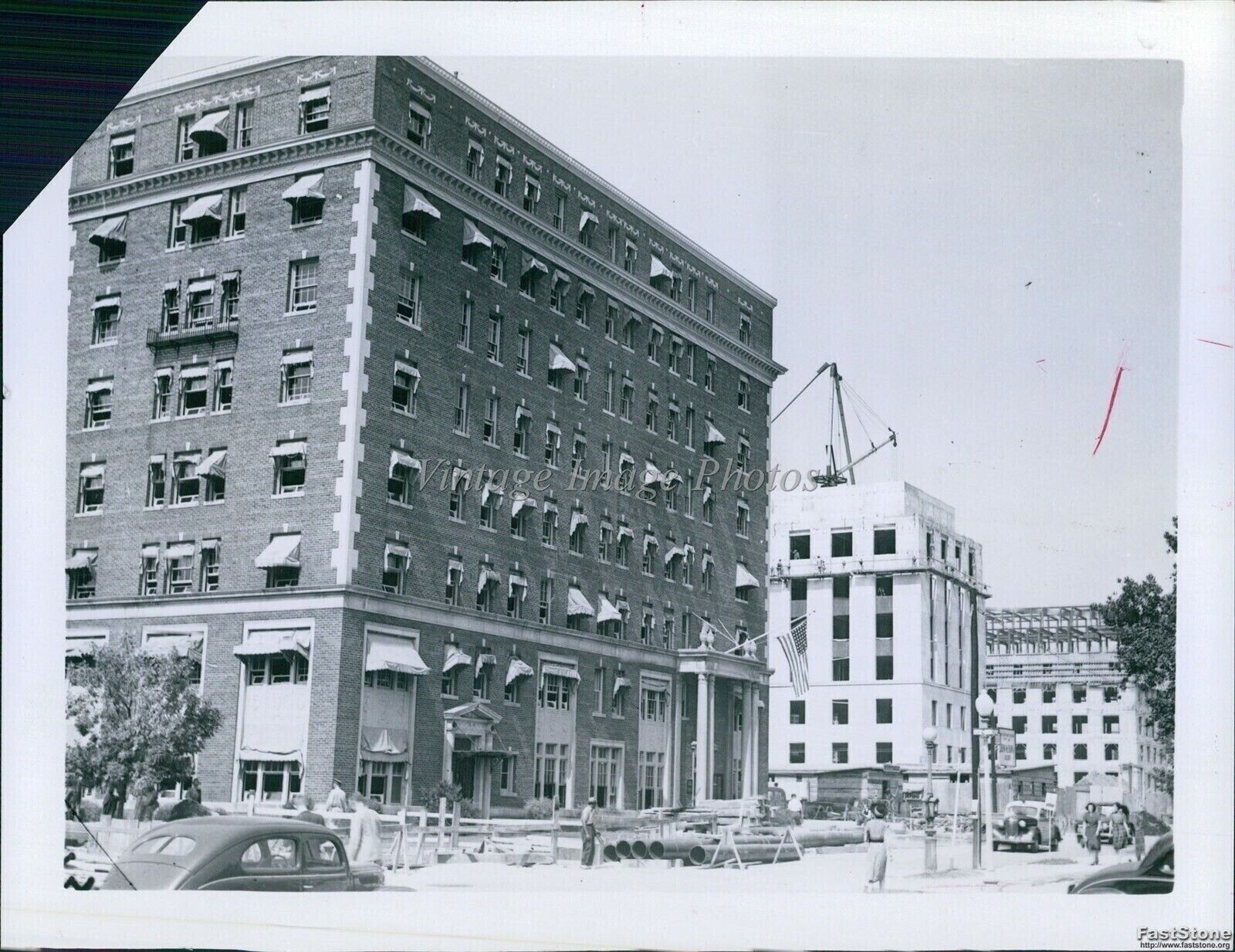 1940 Potomac Park Apartments Headquarters Draft Board Military Vintage Photo 6x8