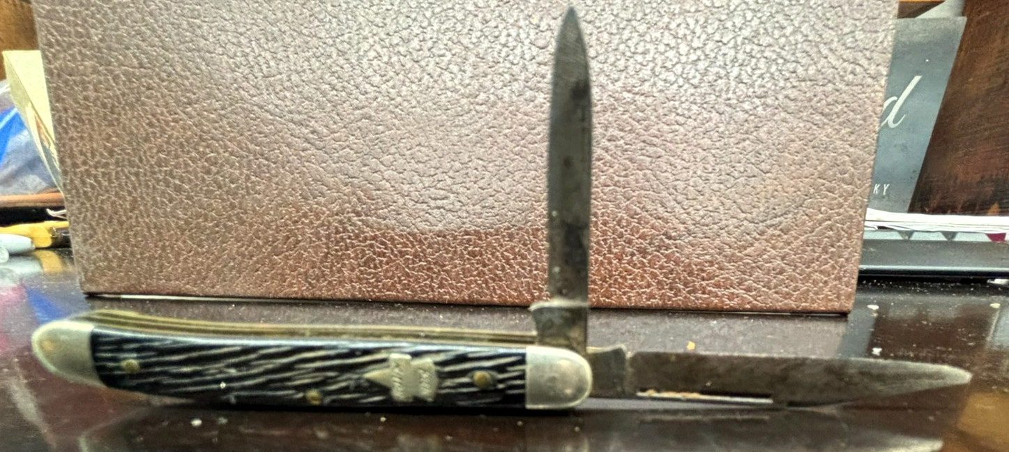 VINTAGE KEEN KUTTER 2 BLADE POCKET KNIFE 2.75