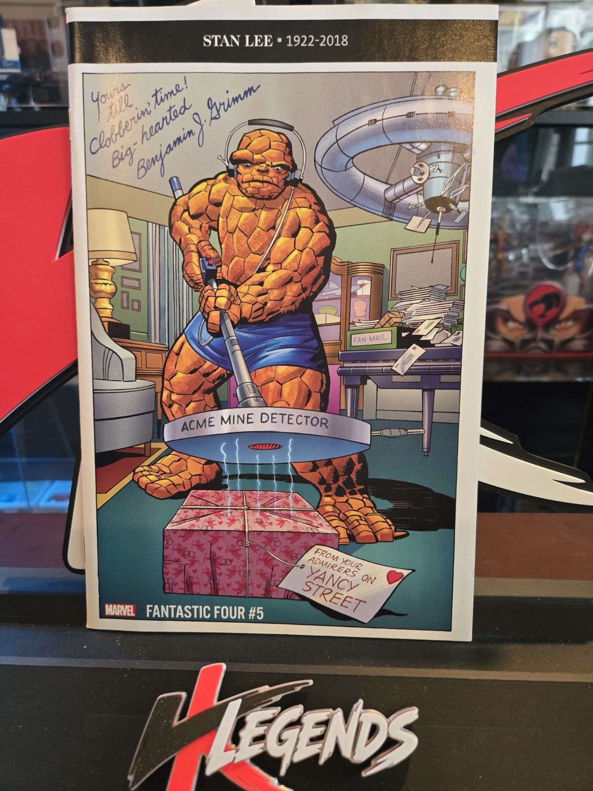 Fantastic Four #5 1:500 Jack Kirby Remastered Stan Lee Variant (B03)