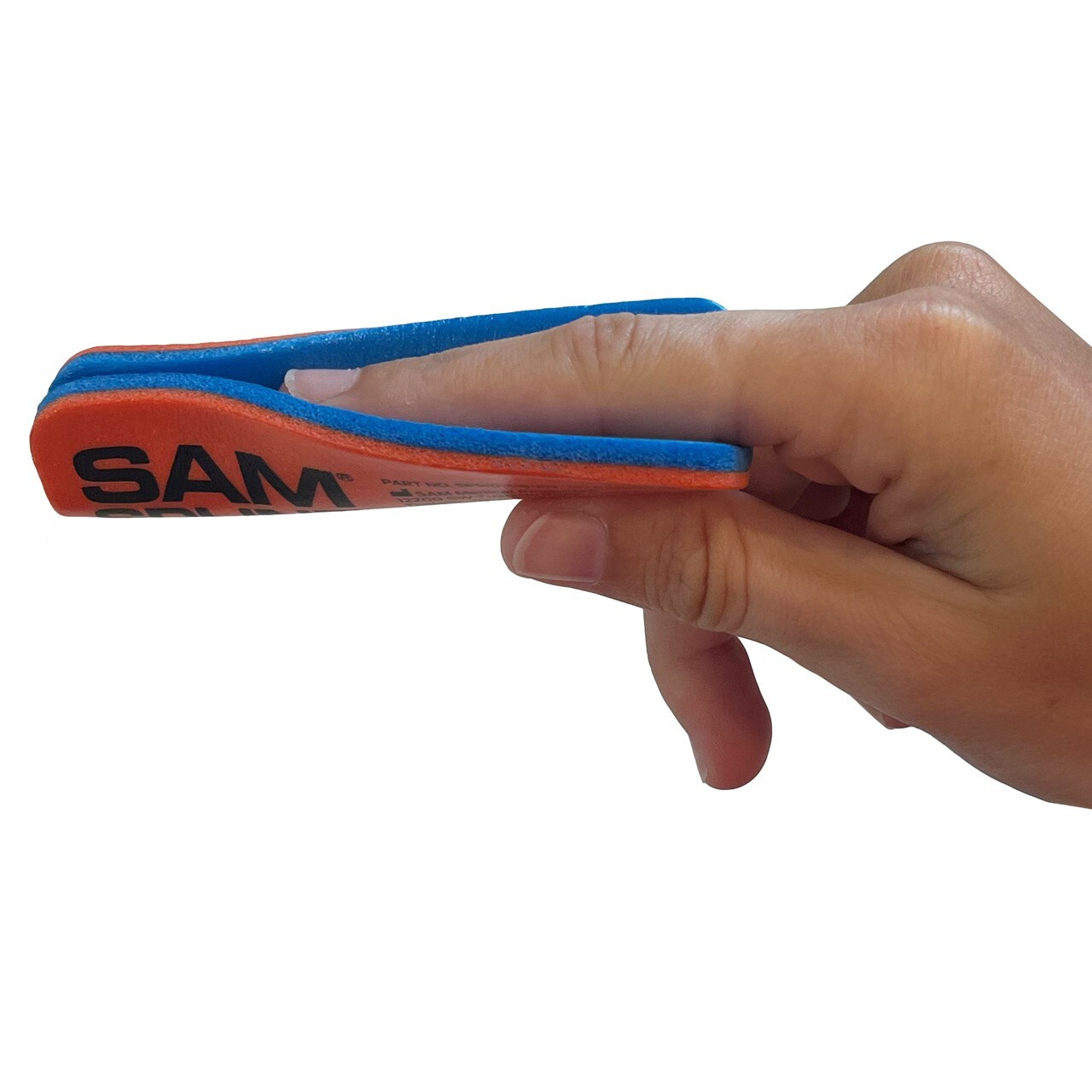 SAM Medical Finger Splint - Orange and Blue SAM Medical Finger Splint - Orange and Blue