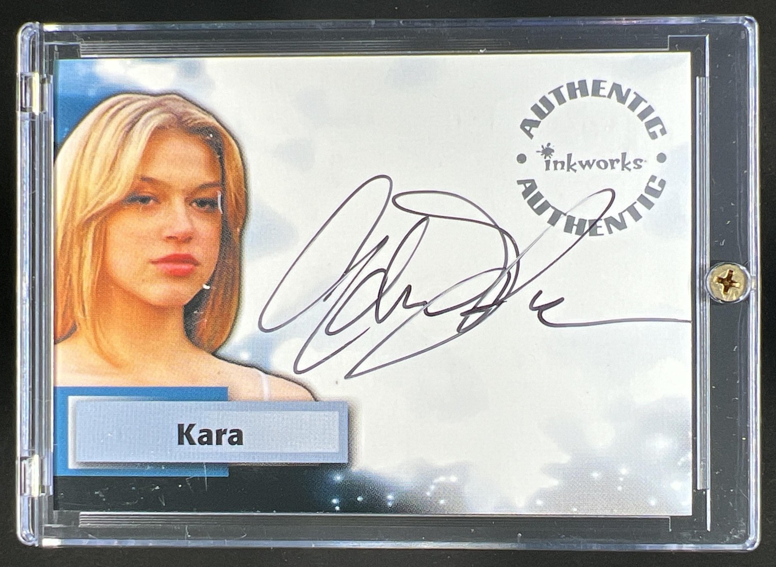 Adrianne Palicki Kara 2004 Inkworks Smallville Season 3 Auto